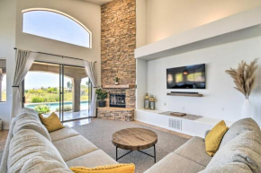 Luxury Home with Putting Green and Sunset Views!